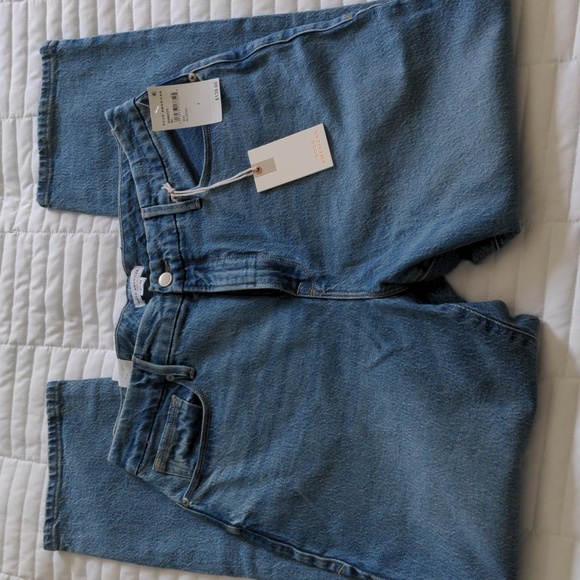 Good American Good Vintage Straight leg jeans size 8 - Picture 2 of 3